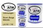 Preview: Volkswagen, Storm Beige Metallic, LA1W / 1W: 1L Lackdose + 1L Klarlack + 500ml Härter - Set, von ATW Autoteile West.